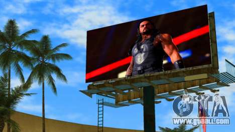 Roman Reigns 2K Game for GTA Vice City