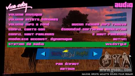 Red Dead Redemption 2 Menu 4 for GTA Vice City