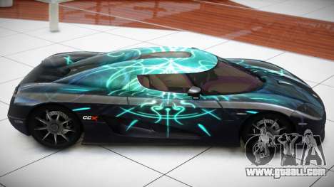 Koenigsegg CCX ZR S10 for GTA 4