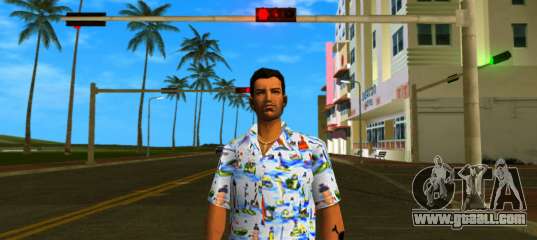 Tommy in a vintage v9 shirt for GTA Vice City