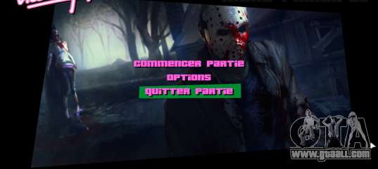 Jason Voorhees Menu for GTA Vice City