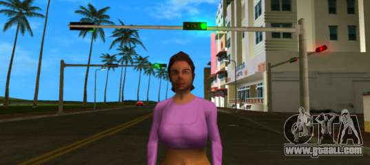 Lucia from GTA VI for GTA Vice City