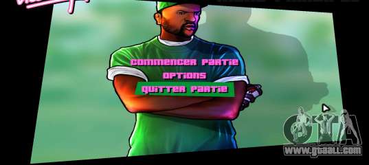 Sweet Menu from GTA San Andreas for GTA Vice City