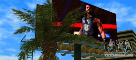 Roman Reigns 2K Game for GTA Vice City