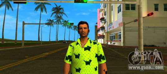 Tommy in a vintage v10 shirt for GTA Vice City