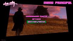 Red Dead Redemption 2 Menu 4 for GTA Vice City