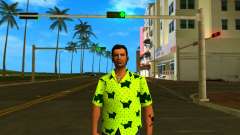 Tommy in a vintage v10 shirt for GTA Vice City