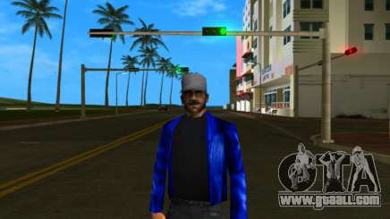 White Middle Age Guy With Blue Jacket for GTA Vice City