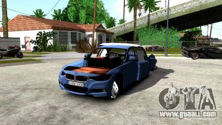 Funny Bmw F30 Fixed for GTA San Andreas