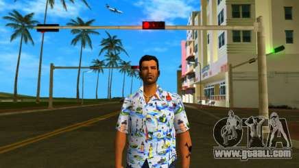 Tommy in a vintage v9 shirt for GTA Vice City