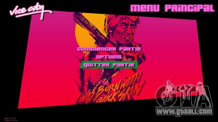 Hotline Miami Menu HD v12 for GTA Vice City