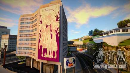 Little Witch Academia Happy Halloween Billboard for GTA San Andreas