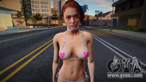 Jill Heart Bikini for GTA San Andreas