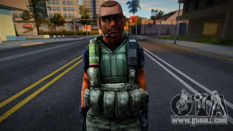 Mercenary from Contract Wars for GTA San Andreas