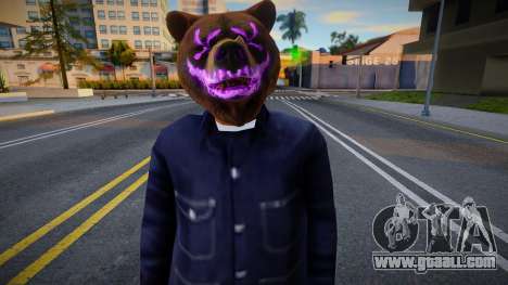 Judgment Night mask - Ballas2 for GTA San Andreas
