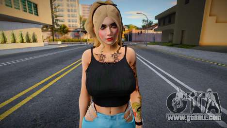 Skin Amanda for GTA San Andreas