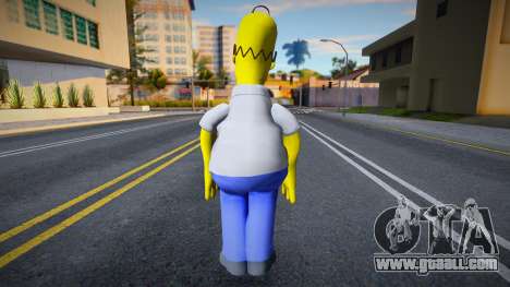 HD Homer Simpson for GTA San Andreas