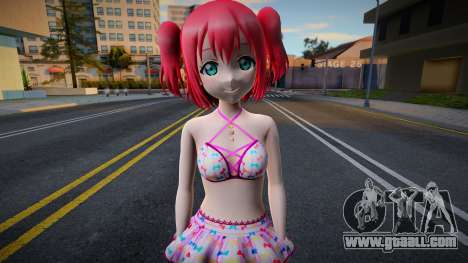 Ruby Swimsuit for GTA San Andreas