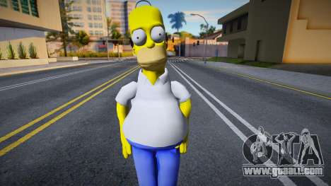 HD Homer Simpson for GTA San Andreas