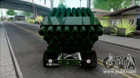 DAC 665 Army Missile Truck for GTA San Andreas