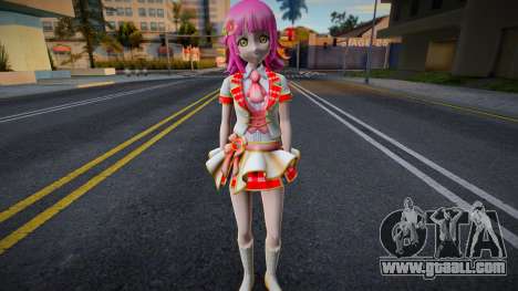 Rina from Love Live for GTA San Andreas