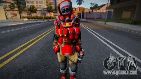 War Face New year Skin v3 for GTA San Andreas