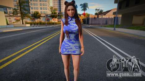 Mai Shiranui Qipao Dress 1 for GTA San Andreas