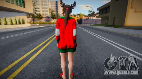 DOAXFC Sayuri - FC Christmas Present Sweater Dre for GTA San Andreas