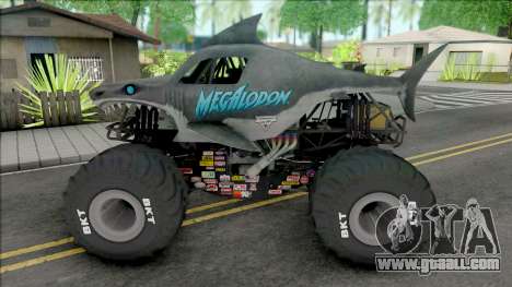 Megalodon Overcast from Monster Jam Steel Titans for GTA San Andreas