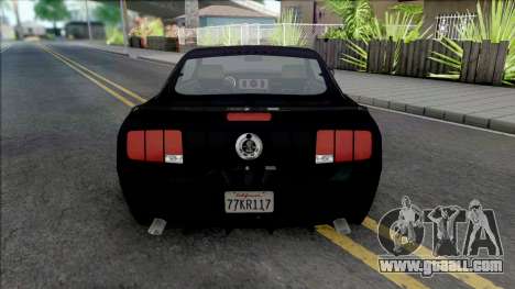 Ford Mustang Shelby GT500KR 2008 K.I.T.T. for GTA San Andreas