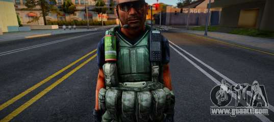 Mercenary from Contract Wars for GTA San Andreas