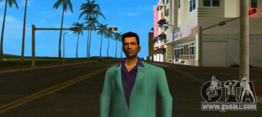 Tommy Vercetti HD (Vic Vance Outfit) for GTA Vice City