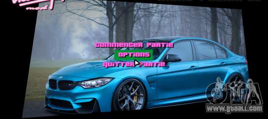 BMW Menu 1 for GTA Vice City