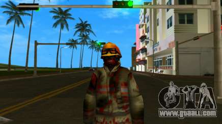 Zombie 32 from Zombie Andreas Complete for GTA Vice City