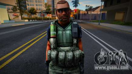 Mercenary from Contract Wars for GTA San Andreas