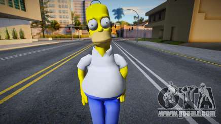 HD Homer Simpson for GTA San Andreas