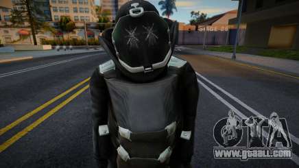 Bulldozer from PAYDAY2 (Black) for GTA San Andreas