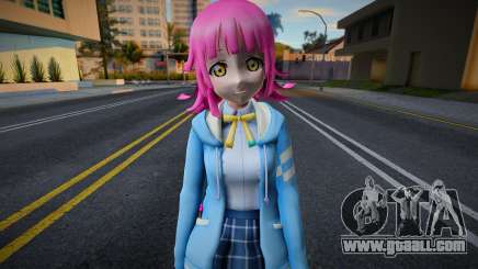 Rina from Love Live v1 for GTA San Andreas