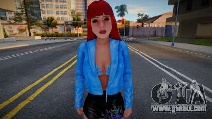 Girl in jacket for GTA San Andreas