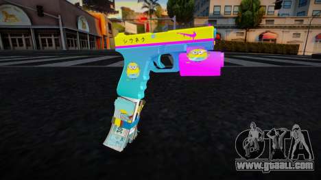 Colt45 (9mm) Wize Minions for GTA San Andreas
