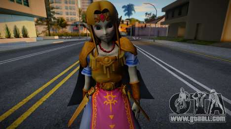 Princess Zelda for GTA San Andreas