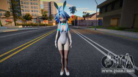 White Heart Bunny Outfit for GTA San Andreas