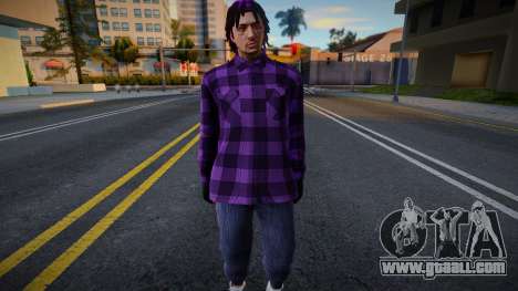 Purple Skin 1 for GTA San Andreas