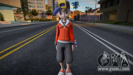 Pokemon Masters Ex: Protagonist - Ethan for GTA San Andreas