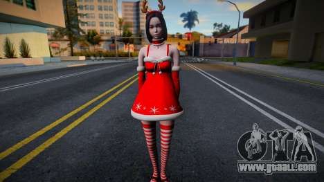 Mujer en navidad 2 for GTA San Andreas