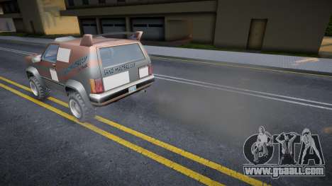 New Smoke Effects for Sandking for GTA San Andreas