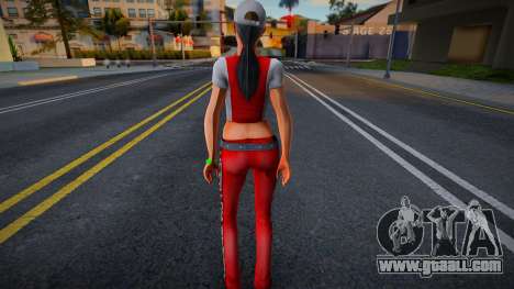The Girl from NFS Shift for GTA San Andreas