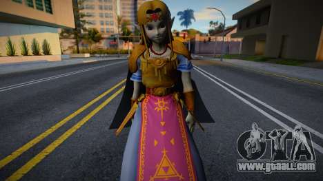 Princess Zelda for GTA San Andreas