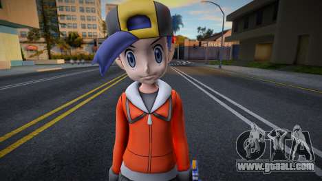 Pokemon Masters Ex: Protagonist - Ethan for GTA San Andreas