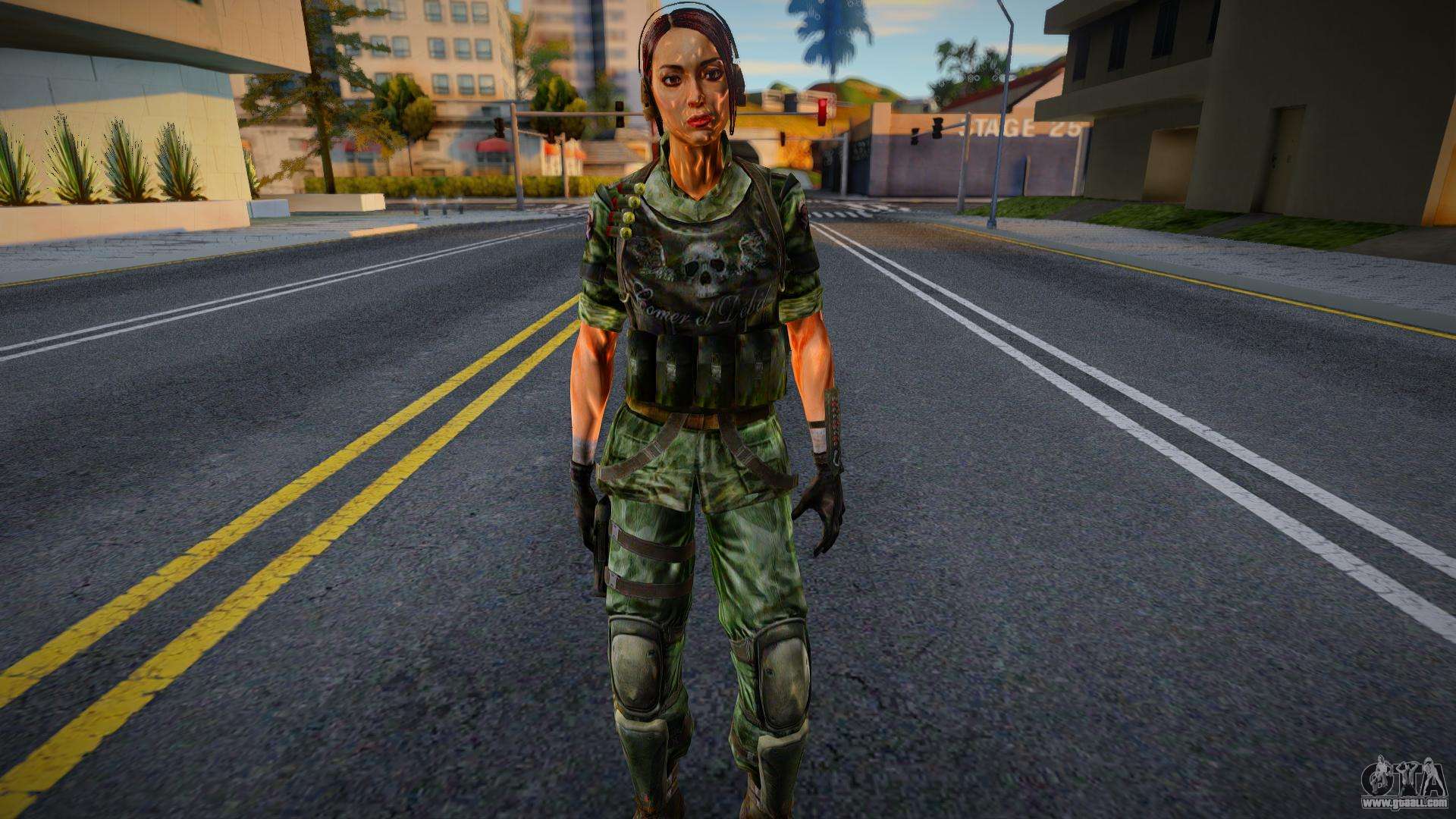 Download Quarantine soldier, envelope from ShellShock 2 for GTA San Andreas